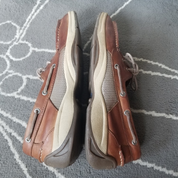 Sperry Men's Leather Boat Shoe "Intrepid" Loafers - Picture 3 of 6